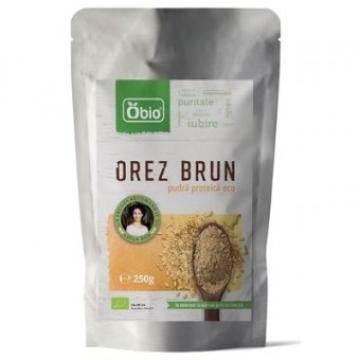 Proteina din orez premium eco 250g Obio de la Supermarket Pentru Tine Srl