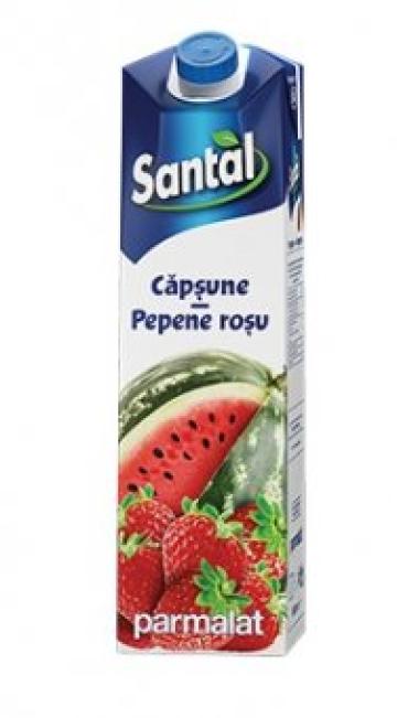 Suc de capsune si pepene rosu Santal 1l