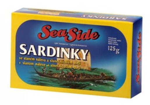 Conserva Sardine in ulei Sea Side 125g de la Supermarket Pentru Tine Srl