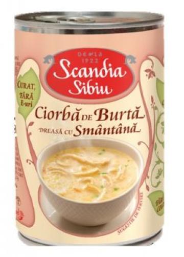 Conserva Scandia Sibiu Ciorba de burta 400g de la Supermarket Pentru Tine Srl