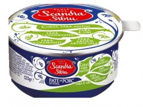 Conserva Scandia Sibiu Pate de porc 120g de la Supermarket Pentru Tine Srl