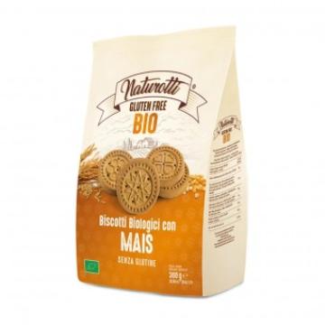 Biscuiti cu faina de porumb eco, fara gluten 250g Naturotti de la Supermarket Pentru Tine Srl