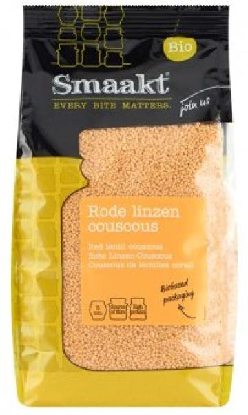 Cuscus din linte rosie bio 375g Smaakt de la Supermarket Pentru Tine Srl