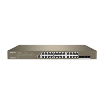 Switch 24 porturi PoE 1Gbps, 4 porturi SFP+ 10Gbps, L3 Cloud de la Big It Solutions