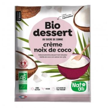 Desert crema cu cocos, bio, 60g, Nat-ali de la Supermarket Pentru Tine Srl