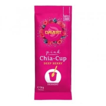 Shake Chia cup Deep Berry cu zmeura si afine eco 34g