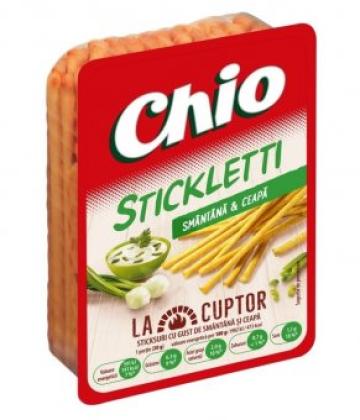 Sticksuri Chio Stickletti Smantana & Ceapa 80g