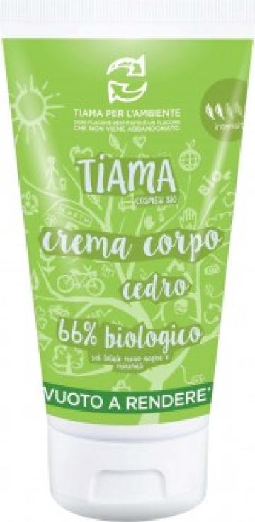 Crema de corp cu lamai salbatic bio 150ml Tiama de la Supermarket Pentru Tine Srl