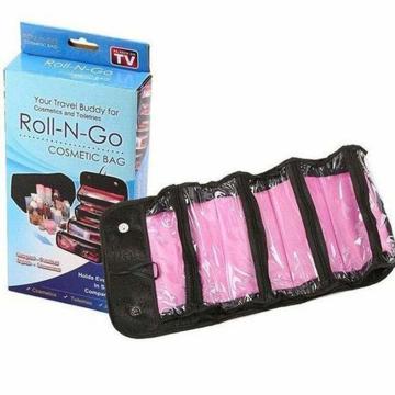 Organizator pentru cosmetice make-up si accesorii Roll-N-Go de la Startreduceri Exclusive Online Srl - Magazin Online Pentru C