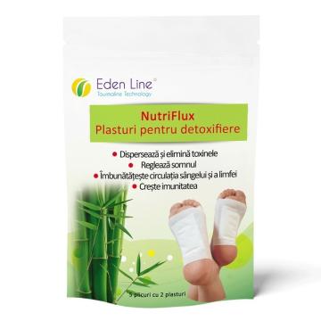 Plasturi pentru detoxifiere 10 bucati, Eden Line NutriFlux de la Startreduceri Exclusive Online Srl - Magazin Online Pentru C