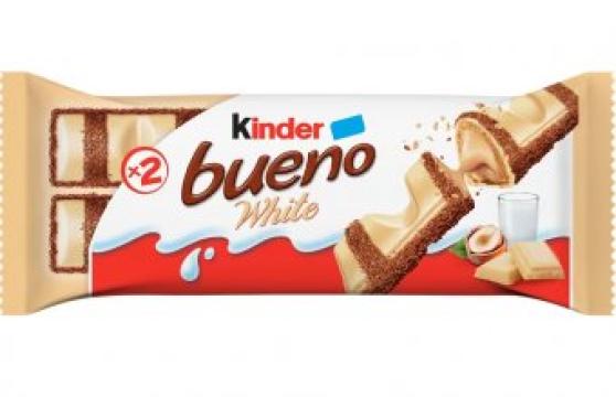 Napolitana Kinder Bueno White 39g