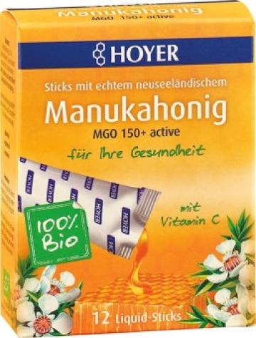 Miere de Manuka 12 doze a 8g bio +150 MGO Hoyer de la Supermarket Pentru Tine Srl