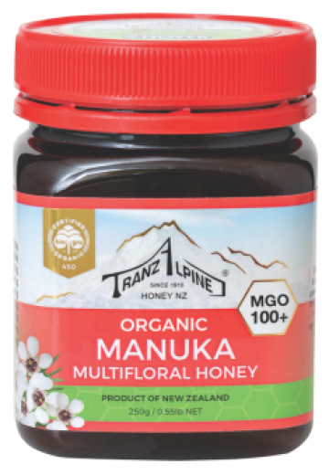 Miere de Manuka MGO 100 eco 250g TranzAlpine de la Supermarket Pentru Tine Srl