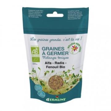 Mix alfalfa, ridiche, fenicul germinat eco 150g Germline