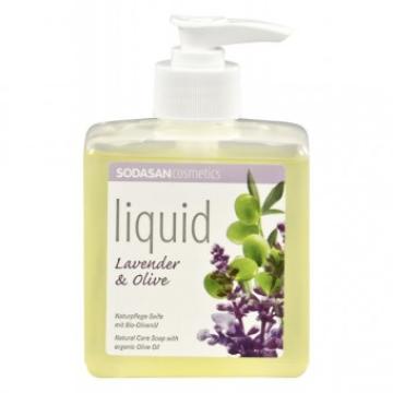 Sapun lichid gel de dus bio lavanda masline 300ml Sodasan de la Supermarket Pentru Tine Srl