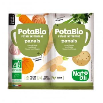 Supa instant cu pastarnac si legume, bio, 2x 8.5g, Nat-ali de la Supermarket Pentru Tine Srl