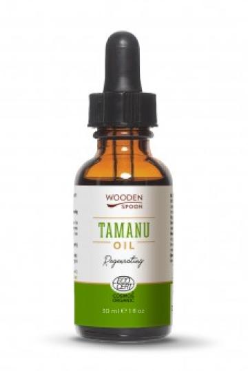 Ulei de Tamanu, bio, 30ml, Wooden Spoon de la Supermarket Pentru Tine Srl