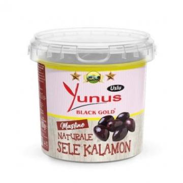 Masline naturale Black Gold Sele Kalamon Yunus 700g de la Supermarket Pentru Tine Srl