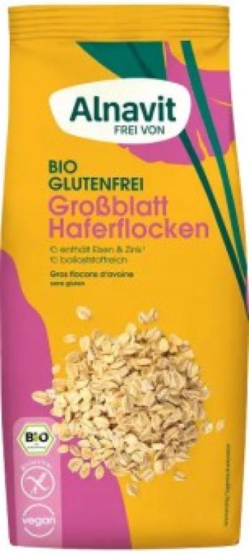 Fulgi de ovaz mari, fara gluten, bio, 450g Alnavit de la Supermarket Pentru Tine Srl