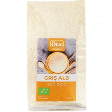 Gris alb, bio, 500g, Obio de la Supermarket Pentru Tine Srl