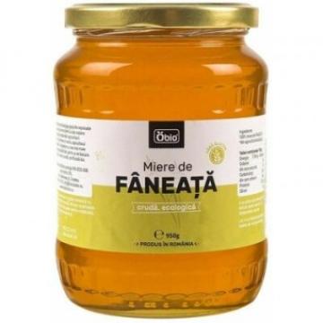 Miere de faneata cruda eco 950g Obio