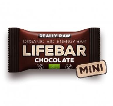 Baton cu ciocolata raw eco Lifebar 25g