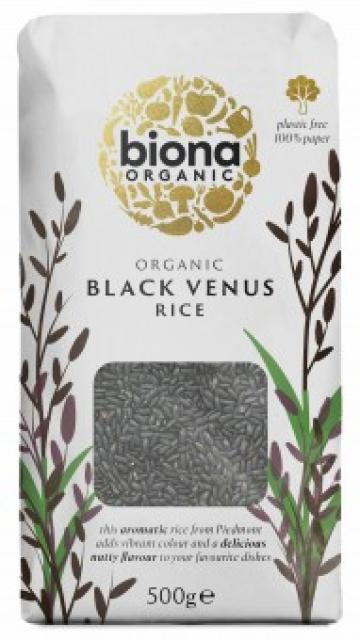 Orez negru bio 500g Biona