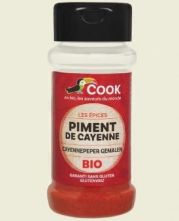 Piper Cayenne bio 40g Cook de la Supermarket Pentru Tine Srl