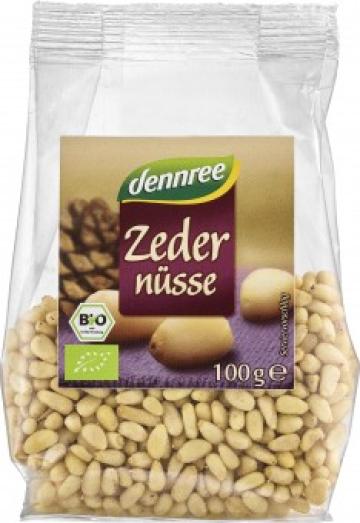 Seminte de cedru bio 100g Dennree