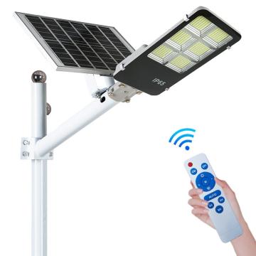 Lampa stradala solara 400W cu panou solar de la Deturex Srl