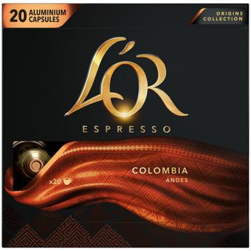 Cafea L'or capsule Espresso Columbia 20buc 104g de la KraftAdvertising Srl