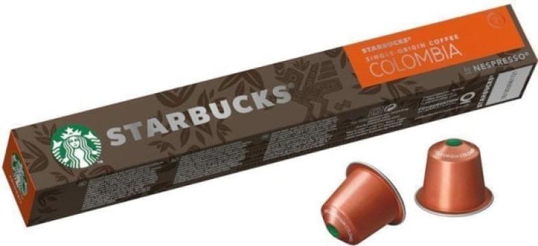 Capsule Nespresso Starbucks Columbia Single Origin 57g 10buc