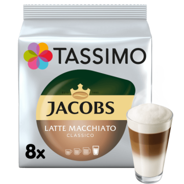 Cafea Tassimo Typ Latte Macchiato Classico capsule 16buc