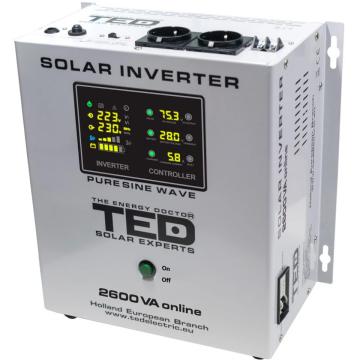 Invertor solar Ted 2600VA 24V de la IV & P Instalatii Srl