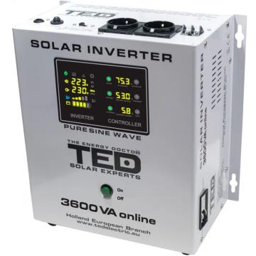 Invertor solar Ted 3600VA 48V de la IV & P Instalatii Srl