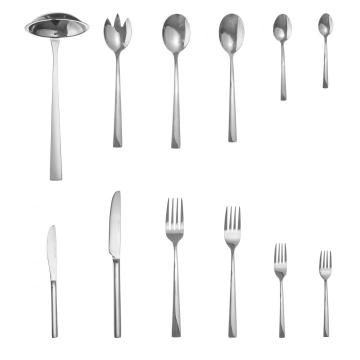 Set tacamuri inox 68 piese Prague, Art of Dinning by Heinner de la Transilvania Euro Tour Srl