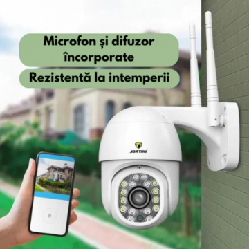 Camera de supraveghere Jortan Wifi IP, rotatie 355 grade