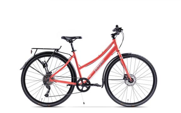 Bicicleta Hoinar 28'' roz, gri