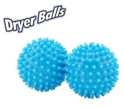 Set 2 bile pentru uscarea si catifelarea rufelor Dryer Balls