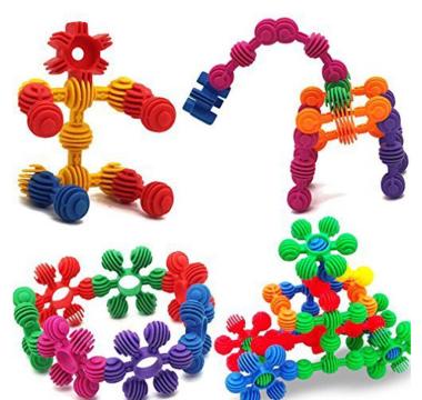 Jucarie set de constructie educational, 34 de piese