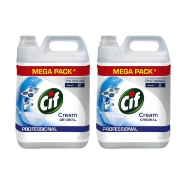 Crema de curatat non-abraziva Cif Pro Formula 2x5l