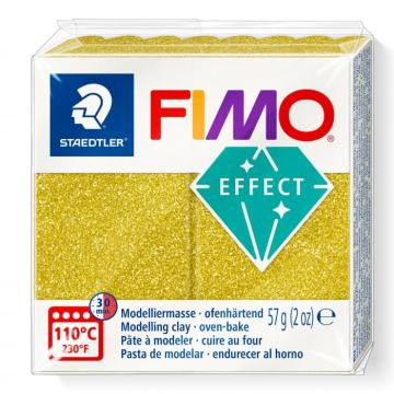 Lut Fimo Effect Glitter Gold 57g de la Mytreasurebox S.r.l.