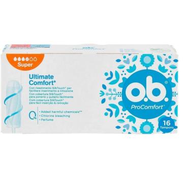 Tampon O.b. ProComfort Super tampon 16 unitati