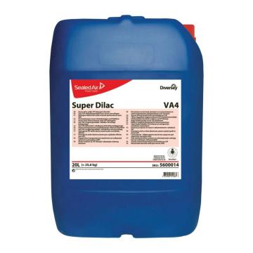 Detergent acid cu efect detartrant Super Dilac VA4 20L de la Xtra Time Srl