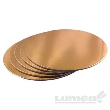 Discuri tort groase aurii, 34cm, 5 buc de la Lumea Basmelor International Srl