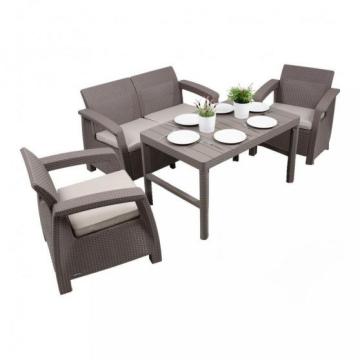 Set de mobilier de gradina Corfu Lyon Duo 4+1
