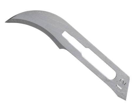 Lame bisturiu - Nr. 12 - 100 buc de la Medaz Life Consum Srl