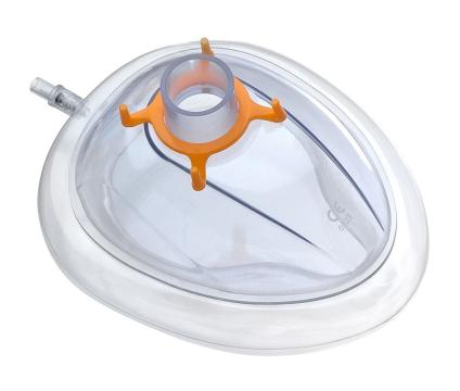 Masca anestezie - portocaliu - Nr. 6 ( XL ) - adult de la Medaz Life Consum Srl