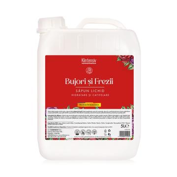 Sapun lichid cu parfum de bujori si frezii Klintensiv de la Medaz Life Consum Srl