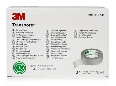 Leucoplast plastic transparent - Transpore 3M de la Medaz Life Consum Srl